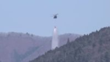 【扇山の山林火災】延焼は小康状態に 避難指示は全て解除 消火活動が奏功 発生から12日目 山梨