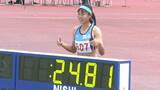 「【山梨県高校総体】45年ぶり！渡邊(吉田)走り高跳びで大会タイ記録 芦澤(駿台甲府)13年ぶりスプリント5冠達成」の画像1