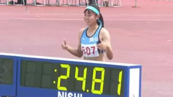 【山梨県高校総体】45年ぶり！渡邊(吉田)走り高跳びで大会タイ記録 芦澤(駿台甲府)13年ぶりスプリント5冠達成