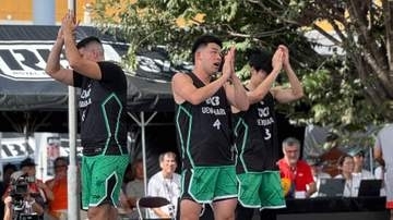 【バスケ】市役所を舞台に3人制世界大会 地元・上野原サンライズも出場 9カ国16チームが熱戦 山梨