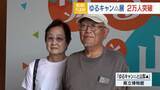 「「ゆるキャン△」企画展 来場者が2万人を突破！甲府市の夫婦に記念グッズ贈呈 山梨」の画像1