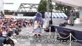 「甲府駅北口で７日までアニメゆるキャン△の世界観とアウトドアを楽しむイベント」の画像1