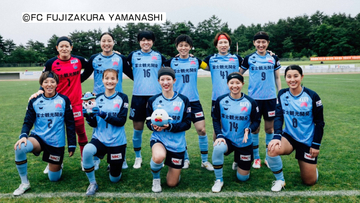 【女子サッカー】2得点で競り勝つ FCふじざくら山梨 中断期間前ラストゲーム 3位浮上で昇格圏との勝ち点差は3に