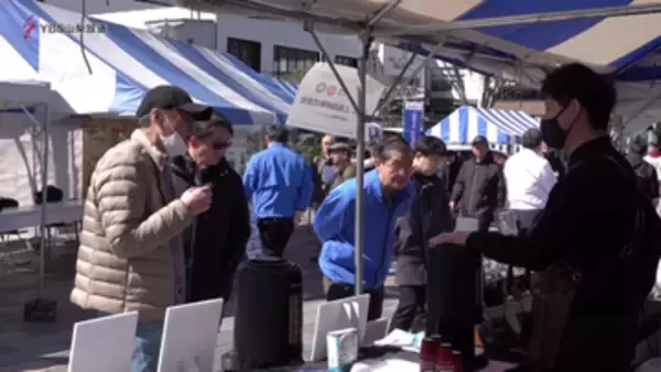 水素エネルギー　駅前で魅力発信イベント