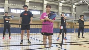 テニス×バドミントン×卓球？ ニュースポーツ人気急上昇中のワケは… ウエイト元全国高校王者がリポート 山梨