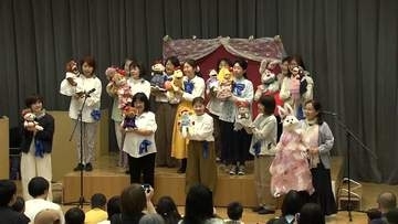 こどもの日に「パペットショー」 腹話術師や保育士ら披露 家族連れ楽しむ 山梨