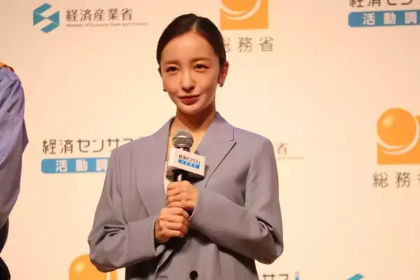 「「経済の国勢調査」経済センサスが6月より実施へ！セレモニーには広報キャラクター・板野友美などが登場」の画像