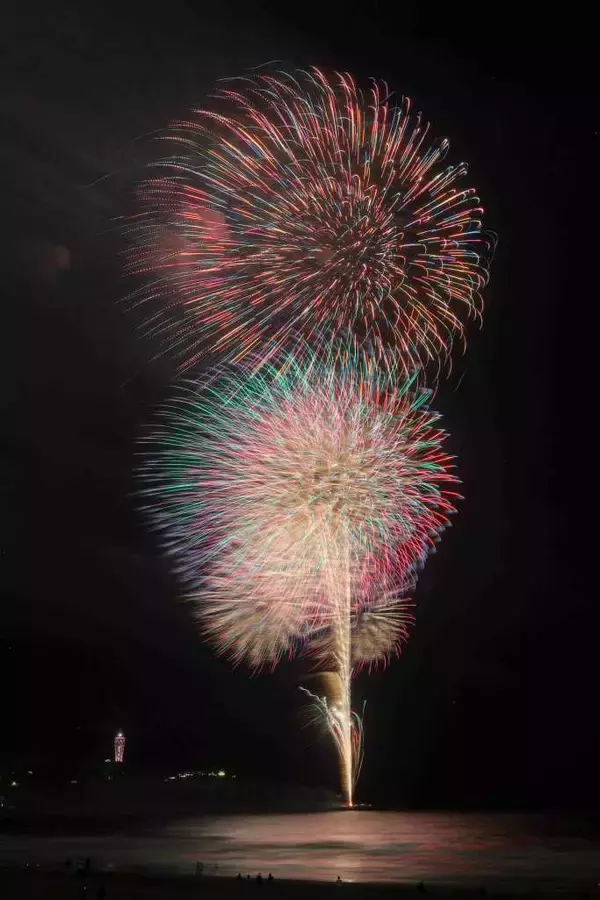 「江の島で「2026ふじさわ江の島花火大会」10月17日に開催！約1,000発の花火が夜空を彩る」の画像