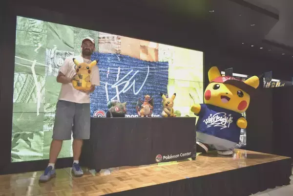 ショーン・ウォザースプーン「子どもの頃の自分も信じられない」　ポケモンセンターとの夢のコラボぬいぐるみ発売