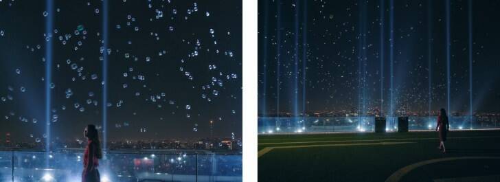 渋谷スクランブルスクエア「SHIBUYA SKY」、光と音の幻想空間を楽しめる冬の特別イベント「Sparkling View」11月6日より開催！