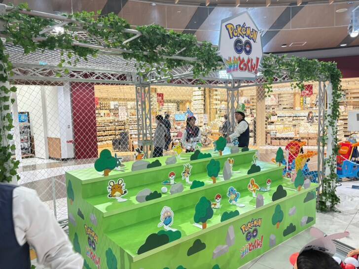イオンモール幕張新都心がポケモン一色に！体験型イベント『ポケモン GO メガとっくん！』開幕中