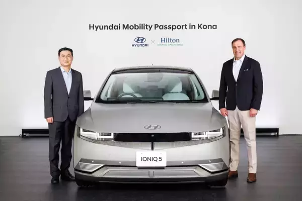 「Hyundaiとヒルトングランドバケーションズ、国境を越えたZEV体験で協業に合意！プレミアムでサステナブルな体験を！」の画像