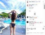 「板野友美、水着姿の美ボディショット公開！「スタイル抜群」「最高にセクシー」」の画像1