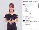 「渡辺美奈代、肩＆デコルテ輝く黒ドレス姿公開！「最高にお似合い」「永遠のアイドル」」の画像1