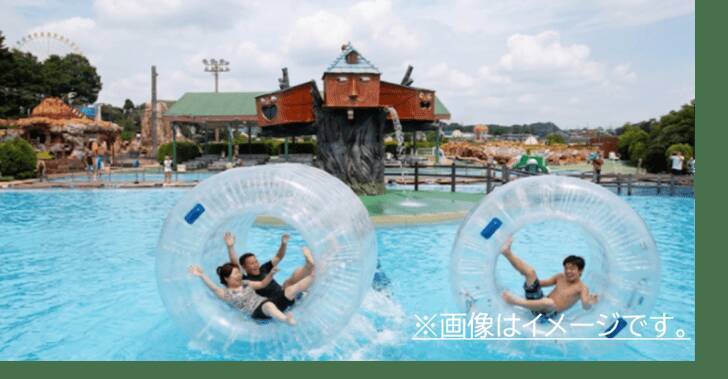 東京サマーランド、GW限定で屋外プールエリアが先行オープン！水上アクティビティ＆子供向けイベントも開催