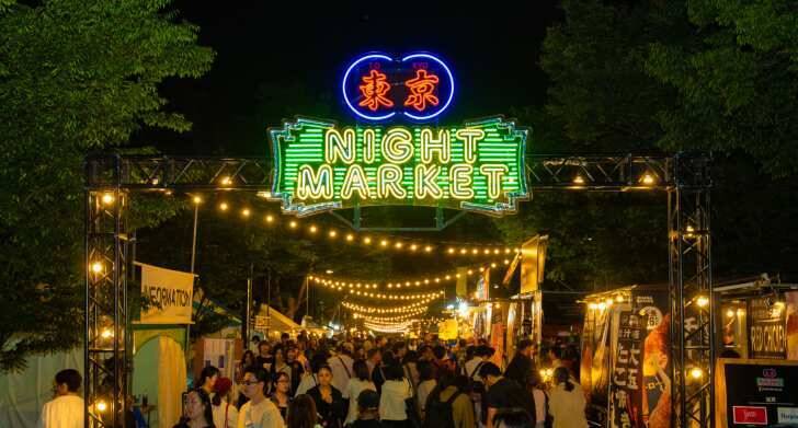 代々木公園 ケヤキ並木でアジアの夜市体験を楽しめる「星と太陽のマーケット」7月2日より開催！