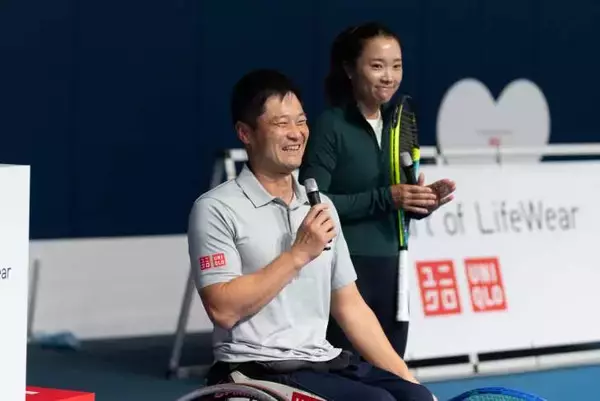 「ユニクロ『The Heart of LifeWear』第2弾始動！国枝慎吾＆奈良くるみが笑顔でメッセージ」の画像