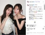 「＝LOVE大谷映美里、“とくベチュな機会” 指原莉乃との2ショットに反響「美人姉妹」「お姉さん感増し増し」」の画像1