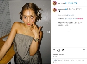 ゆきぽよ、キュートなスヌーピーヘア披露にファン絶賛！「世界一かわいい」