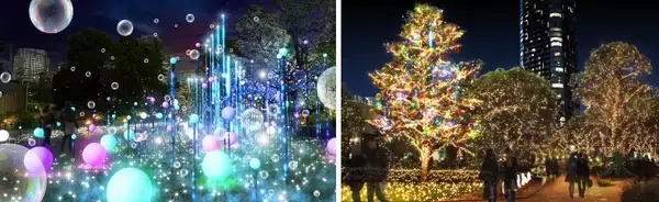 東京ミッドタウン、しゃぼん玉と雪のイルミネーションが楽しめる「MIDTOWN CHRISTMAS 2025」が11月13日より開催！