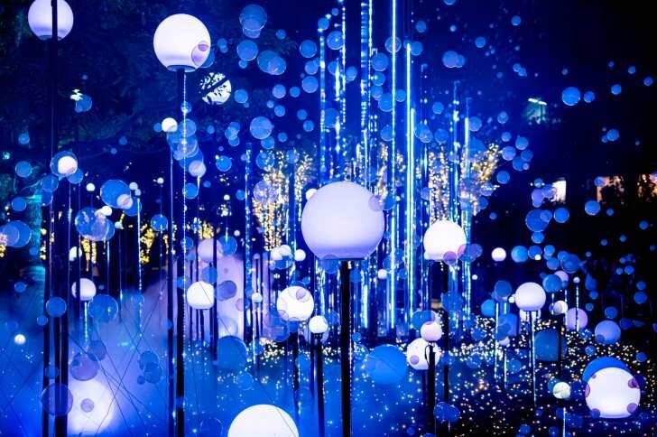 東京ミッドタウン、しゃぼん玉と雪のイルミネーションが楽しめる「MIDTOWN CHRISTMAS 2025」が11月13日より開催！