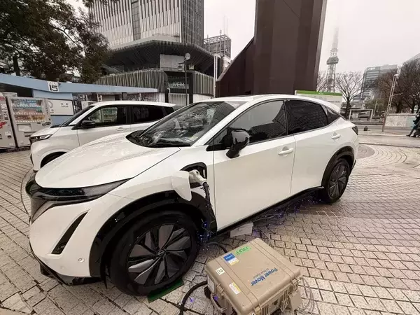 「日産が電気自動車（EV）の電力だけで調理した“サステナ寿司”を提供！「ふるまう、くるま」イベントを名古屋・栄で開催」の画像