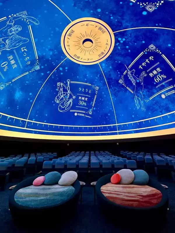 「コニカミノルタプラネタリアYOKOHAMA、癒やしのナイトイベント「熟睡プラ寝たリウム　七夕からめぐる88星座」7月1日より開催！」の画像
