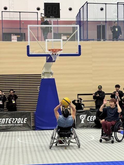 スギちゃん、パラスポーツを体験「この楽しさをもっと多くの人に知ってほしい」