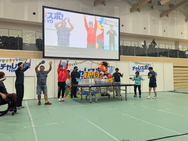 スギちゃん、パラスポーツを体験「この楽しさをもっと多くの人に知ってほしい」