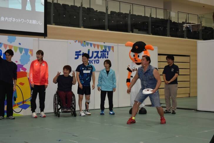 スギちゃん、パラスポーツを体験「この楽しさをもっと多くの人に知ってほしい」