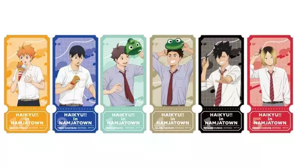 「アニメ「ハイキュー!!」×「ナンジャタウン」コラボイベントが6月10日より開催！制服姿のオリジナルビジュアルで登場」の画像