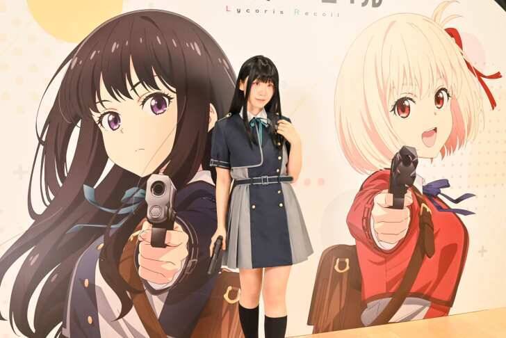 伊織もえ・篠崎こころがコスプレ姿で登場！「eリコリス・リコイル」プレミアファン試打会が開催