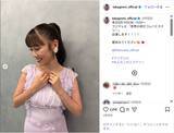 「ももクロ・高城れに、ポニーテール×紫のワンピース姿を公開！「カワイイ」「さすが紫が似合う」」の画像1