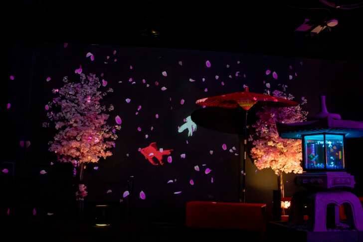 アートアクアリウム美術館 GINZA、金魚と桜が織りなす春景色を楽しめる「めっちゃ桜2026」が開催スタート！
