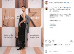 西内まりや、黒ドレスで大胆な美背中＆肩出しショットを公開！
