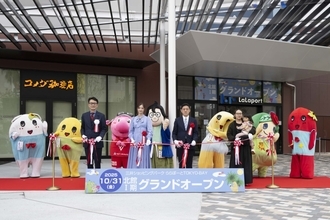 総席数2,500席！日本一のフードコートが誕生「ららぽーとTOKYO-BAY」北館建替え1期エリア開業に新川優愛、ふなっしーらが登場