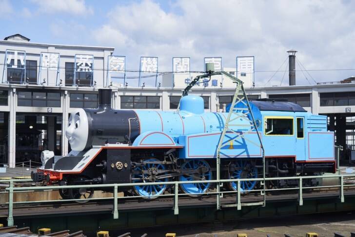 「きかんしゃトーマス」の実機が4年ぶりに京都鉄道博物館に展示中！