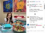 「板野友美、早めの誕生日サプライズを報告！「可愛すぎます！」「オシャレな空間が似合う」」の画像1