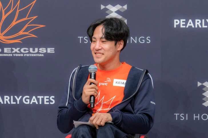 ゴルフアパレルブランド「PEARLY GATES」＆車いすバスケチーム「NO EXCUSE」　ユニフォームロゴスポンサー契約を発表