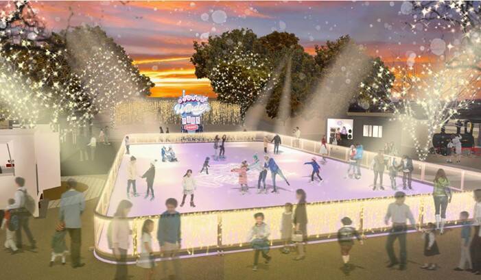 横浜・山下公園、幻想的な空間でスケートを楽しめる「Winter Wonder Park Yokohama 2025-26」が12月6日より開催！