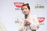 「辻希美、食物繊維は「10代の頃から意識」　日清シスコ「おいしい全粒穀物」シリーズ記者発表会」の画像4