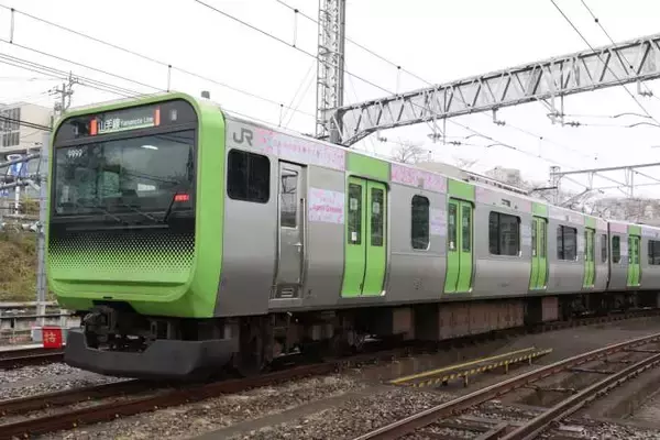 「JR山手線が”夢の始発駅”に！4505の夢を掲示した列車「Dreamトレイン」が4月1日より運行開始」の画像