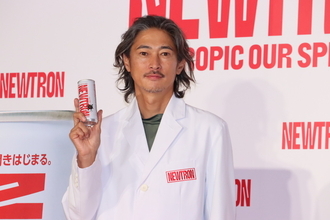 窪塚洋介、フォーカスドリンク『NEWTRON』を体験！“ゾーン”に入る瞬間も明かす
