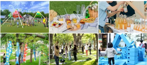 東京ミッドタウン、芝生広場でのんびりピクニックを満喫！新緑を楽しむイベント「MIDTOWN OPEN THE PARK 2026」が4月24日より開催