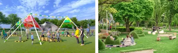 「東京ミッドタウン、芝生広場でのんびりピクニックを満喫！新緑を楽しむイベント「MIDTOWN OPEN THE PARK 2026」が4月24日より開催」の画像