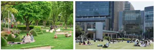 「東京ミッドタウン、芝生広場でのんびりピクニックを満喫！新緑を楽しむイベント「MIDTOWN OPEN THE PARK 2026」が4月24日より開催」の画像