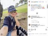 「鈴木奈々、ミニスカのゴルフウェア姿を公開！「めっちゃ可愛い」「最高」」の画像1
