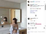 「岸明日香、すっぴん下着姿の写真集オフショット公開！「美ボディ」「最高に美しいし可愛い」」の画像1