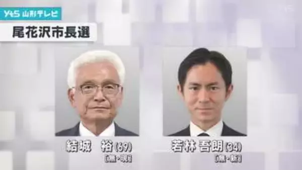 尾花沢市長選挙　推定投票率３０．５８％（１６時現在）