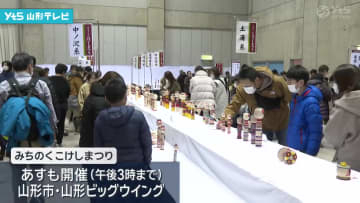 個性豊かなこけしが一堂に　みちのくこけしまつり